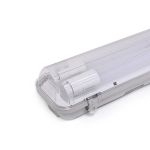 Noxion Réglette LED Étanche Boîtier Vide  Poseidon V2.0 incl. 2x Noxion Tube LED T8 Standard Output 22W 2x2300lm - 830 Blanc Chaud | 150cm