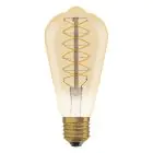 Ledvance Vintage 1906 LED E27 Poire Dorée 7W 600lm - 822 Blanc Très Chaud | Dimmable - Équivalent 48W